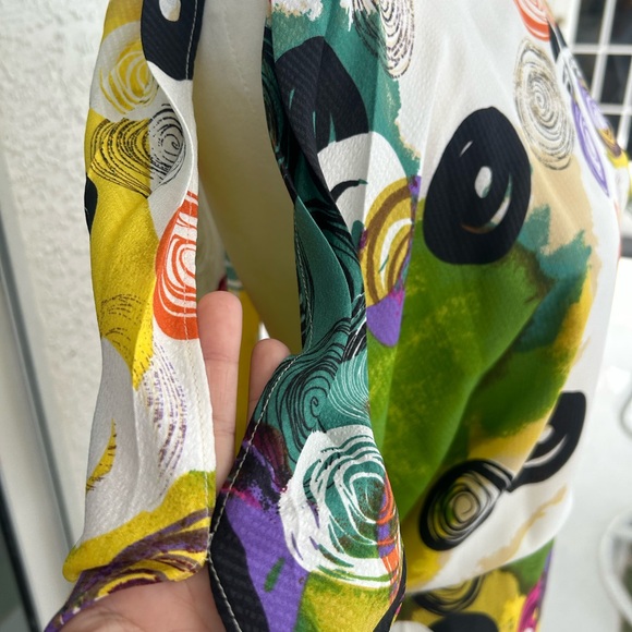 Retro Julie Dillon Cold Shoulder Mod
Print Mini Dress - Picture 5 of 11